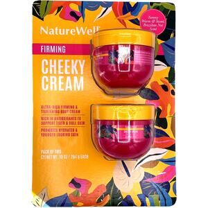 2-Pack NatureWell Cheeky Cream Ultra-Rich Firming & Tightening Moisturizer NEW